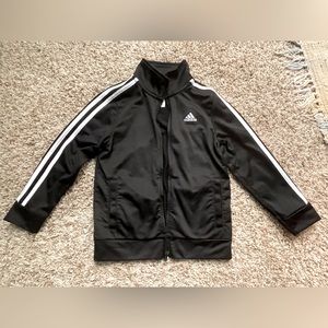 NWOT Classic ADIDAS Full Zip Training Track Jacket 3 Stripe